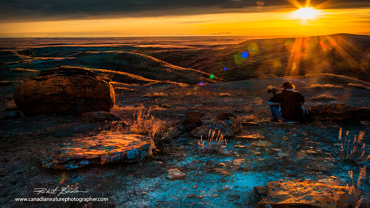 Red Rock Coulee sunset Robert Berdan ©