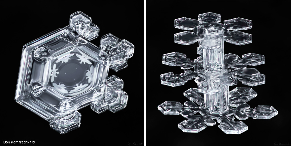 Snow crystals Don Komarechka ©