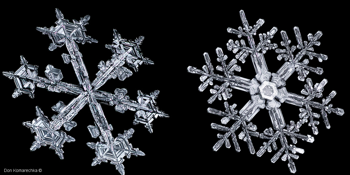 Snow crystals Don Komarechka ©