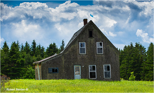 Abandoned house PEI by Robert Berdan ©