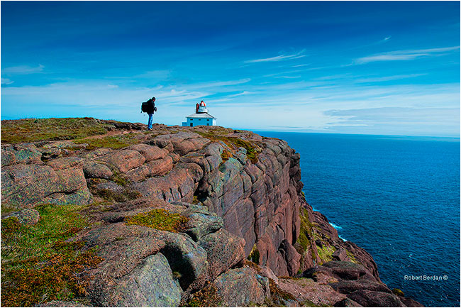 Cape Spear Lighthouse Newfoundland by Robert Berdan ©