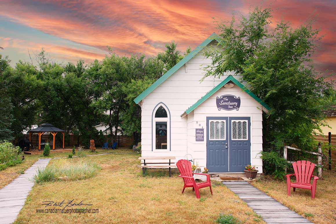 Sanctuary Inn in Val Marie by Robert Berdan 