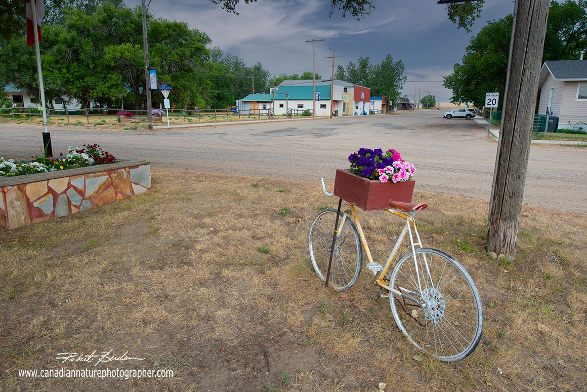 Downtown Val Marie  by Robert Berdan ©