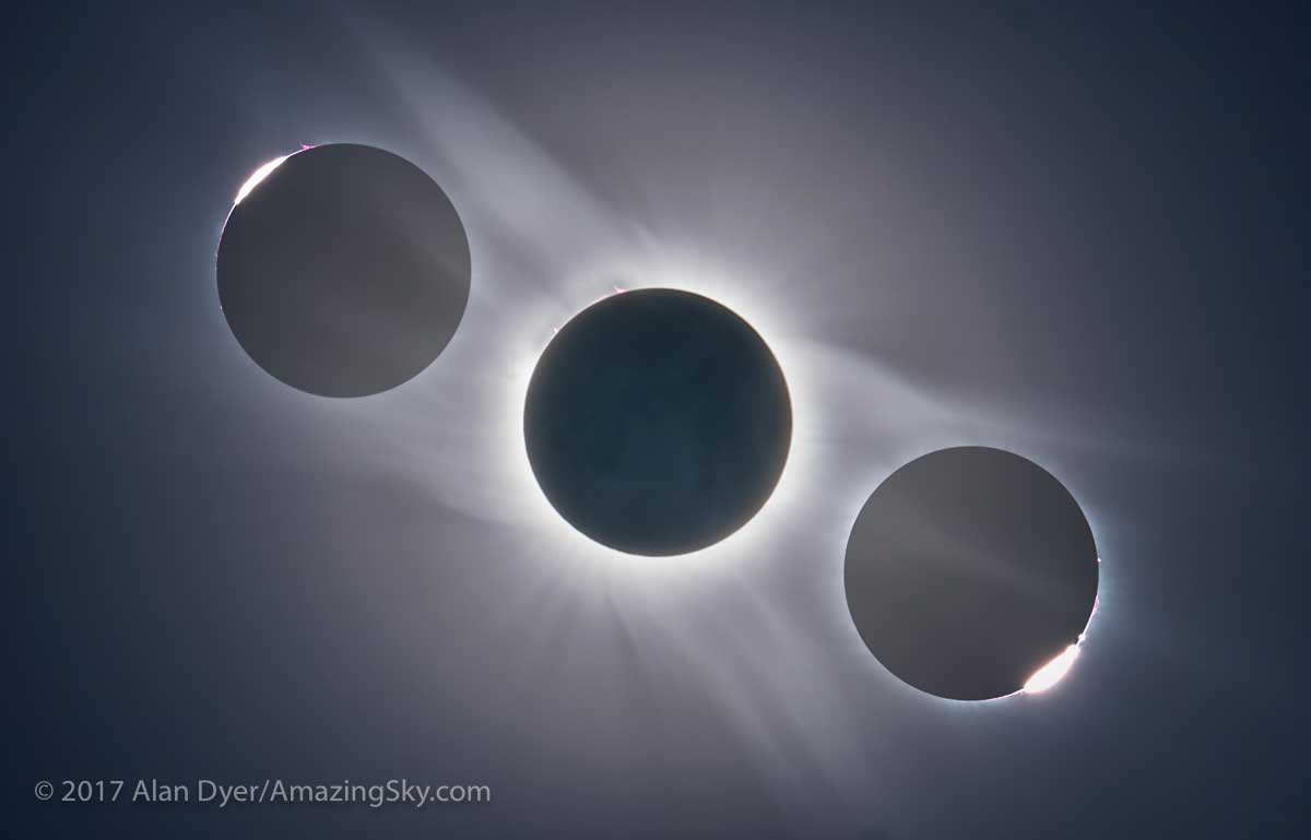 2006 Libya - Composite Photo Solar Eclipse by Alan Dyer ©