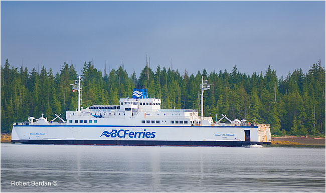 Queen of the Chillawack BC Ferries by Robert Berdan ©