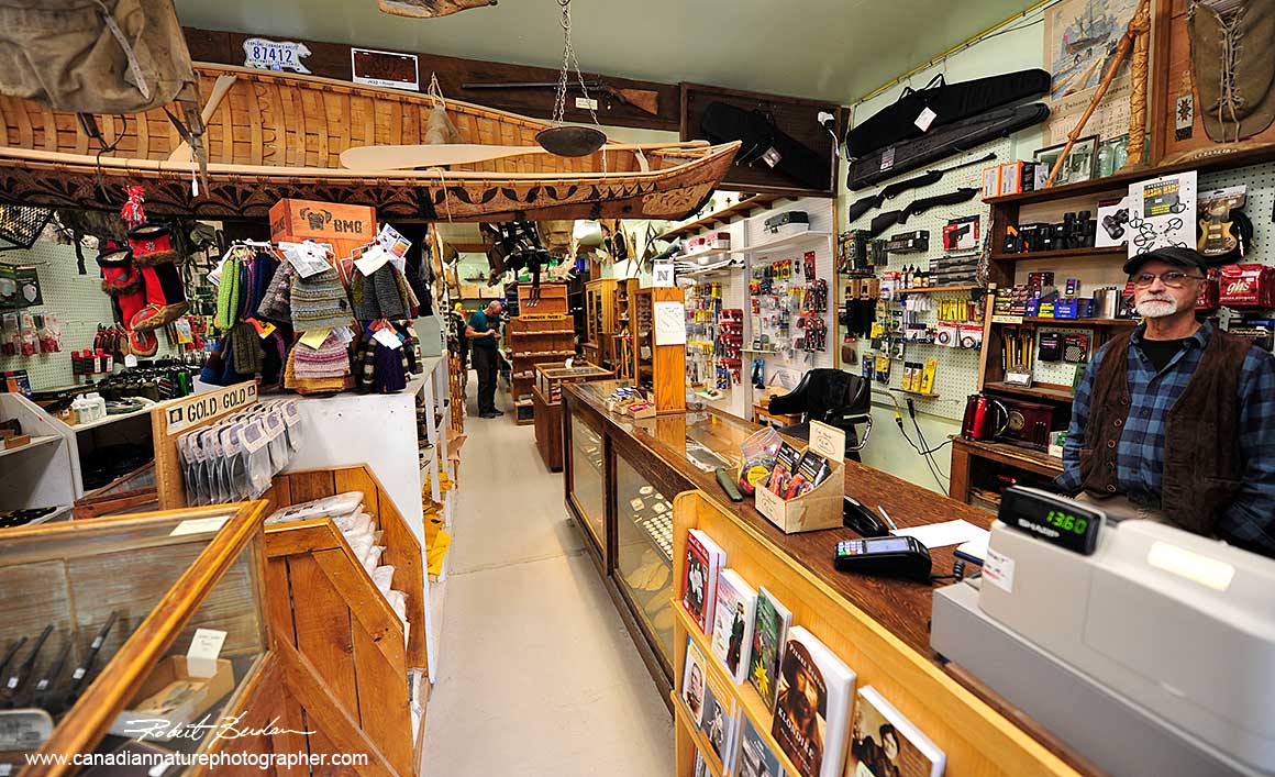 Dawson general store by Robert Berdan 