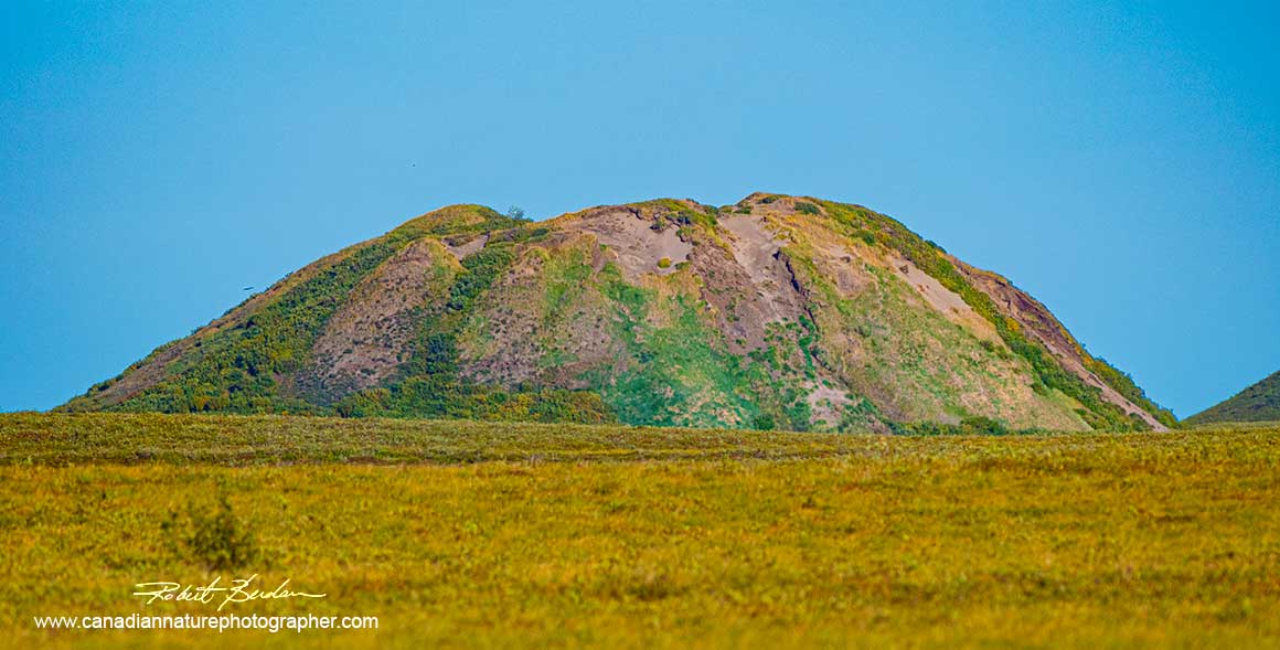 Pingo near the entrance to Tuktoyaktuk