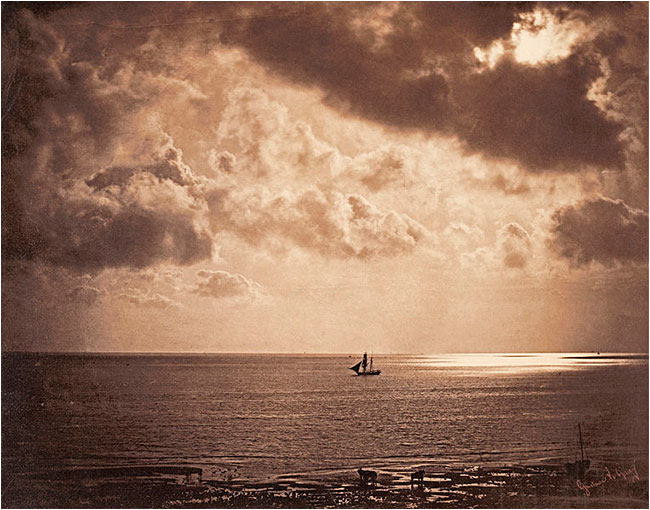 Big upon the Water Albumin print by Gustave LeGray