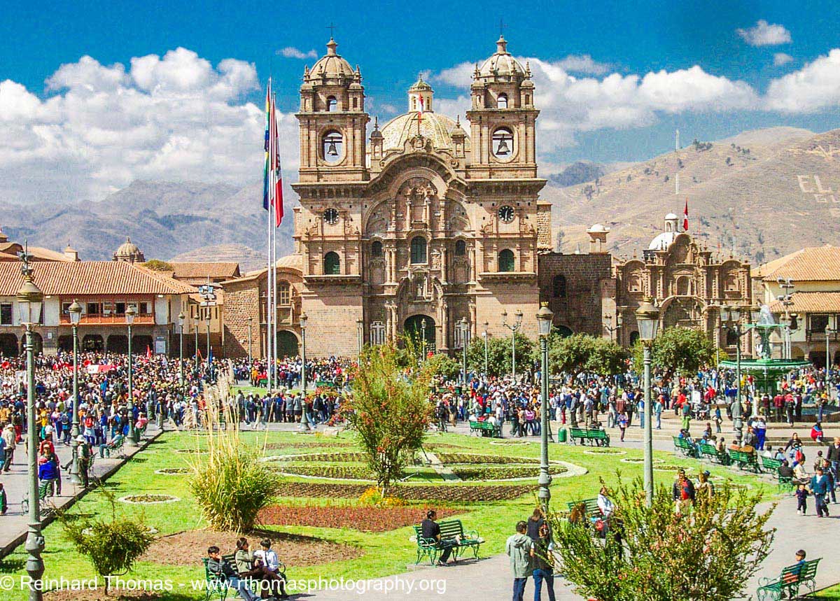 Cuzco, the Jesuit Church of the Campania by Reinhard Thomas ©
