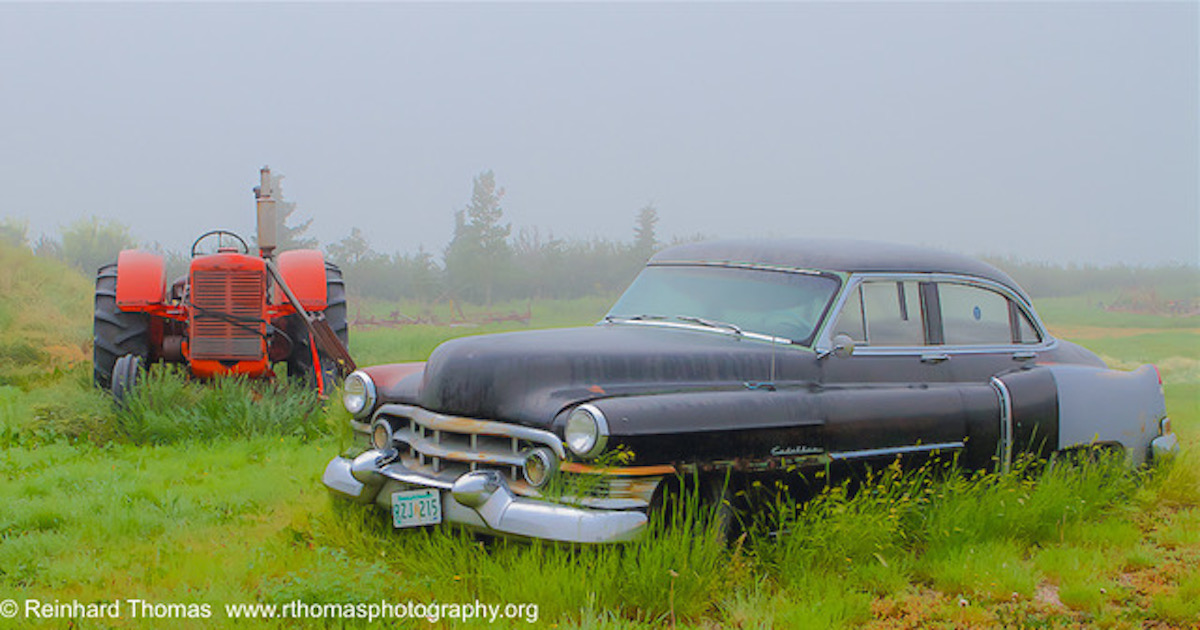 Rusting in the mist by Reinhard Thomas ©
