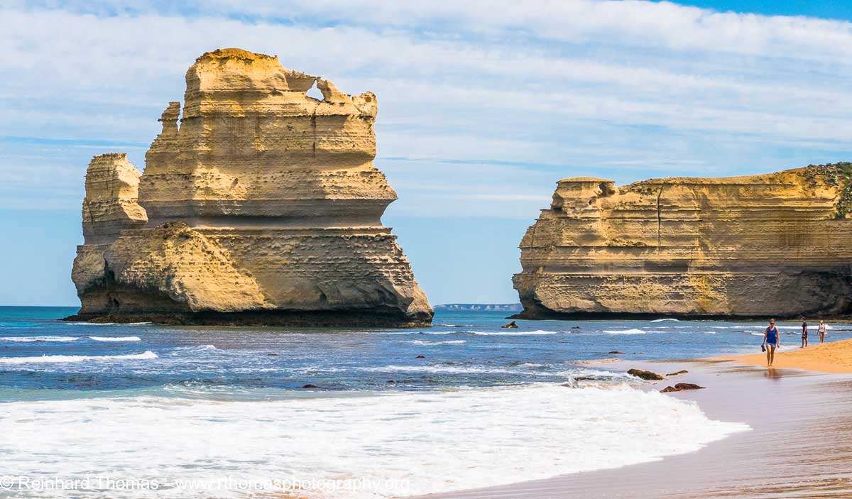 Sedimentary limestone Rock along the coast of Australia by Reinhard Thomas ©