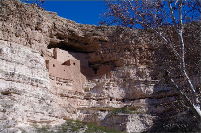 Cliff dwellings - The Montezuma Castle by Al Mierau ©