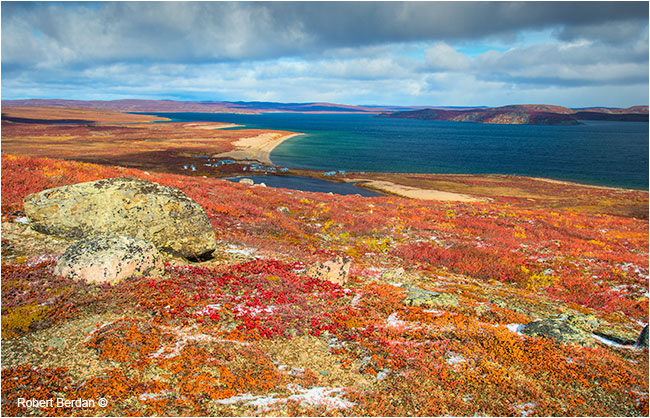 Point lake and Point lakd lodge Northwest Territories by Robert Berdan ©