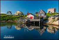 Peggy's Cove Nova Scotia by Robert Berdan