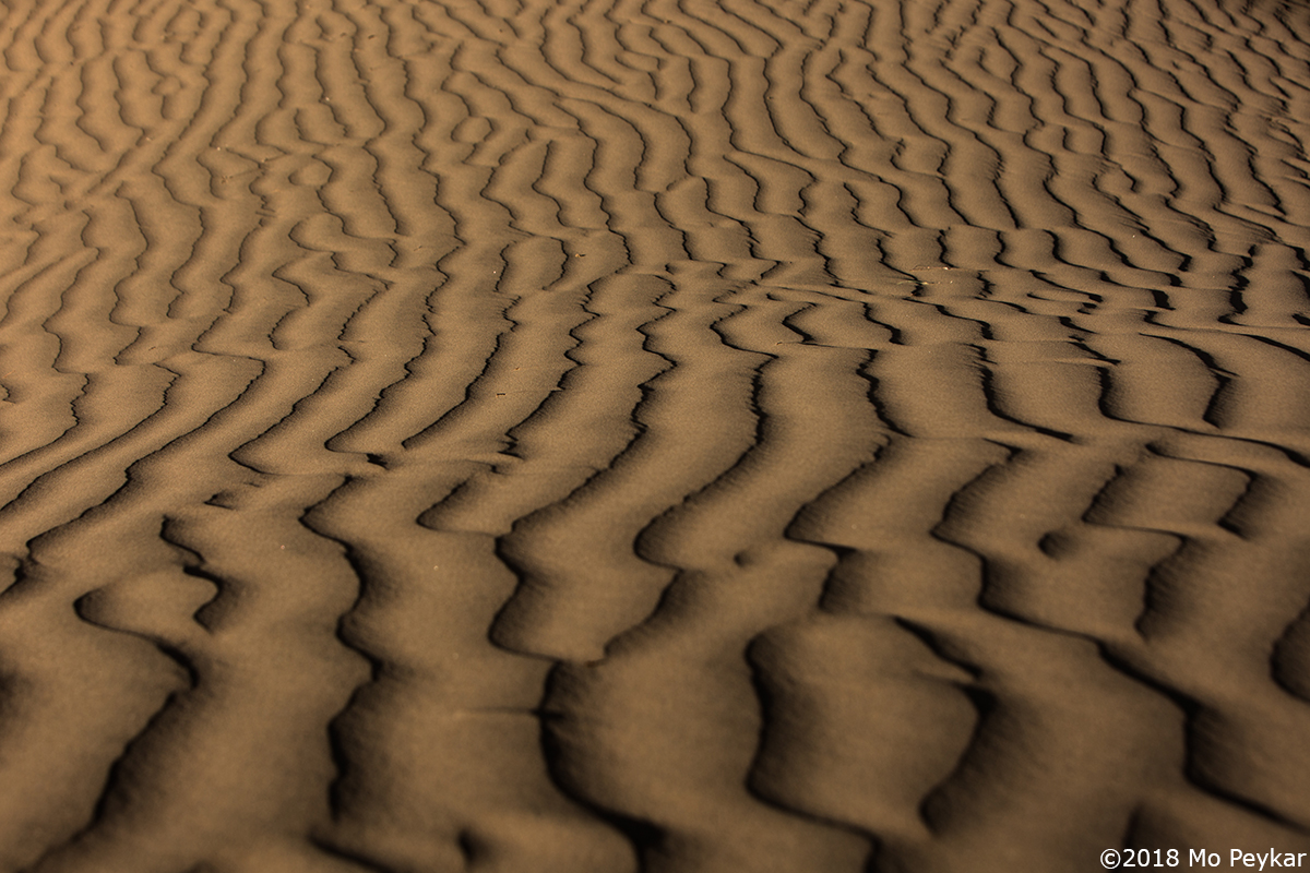 Ripple in sand in the Desert by Mo Peykar ©