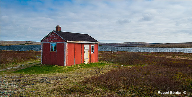 One room cabin Newfoundland by Robert Berdan ©