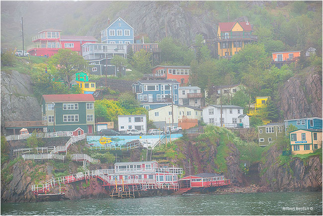 Buildings in St. John's Newfoundland by Robert Berdan ©