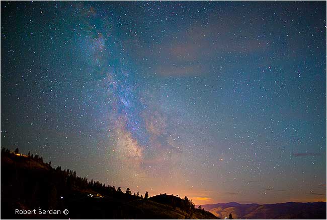 Milky way from Observatory B&B by Robert Berdan  ©