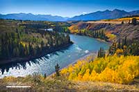 Bow river Stony plain park Alberta by Robert Berdan