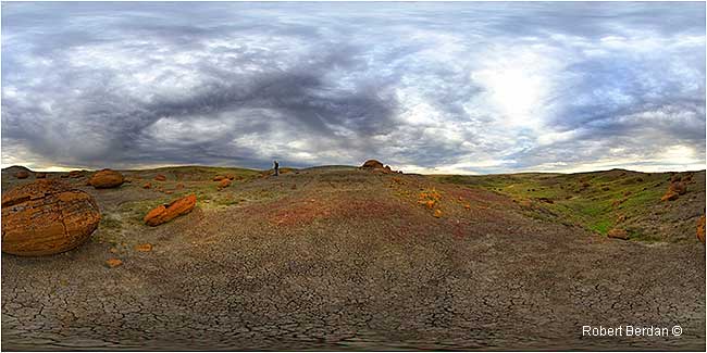 Red Rock Coulee panorama by Robert Berdan ©