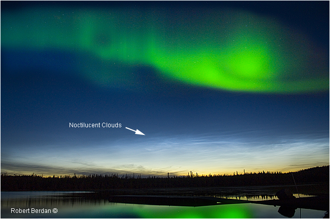 Noctilucent clouds by Robert Berdan ©