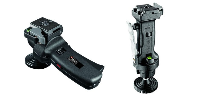 Joystick and GripBall heads from Manfrotto