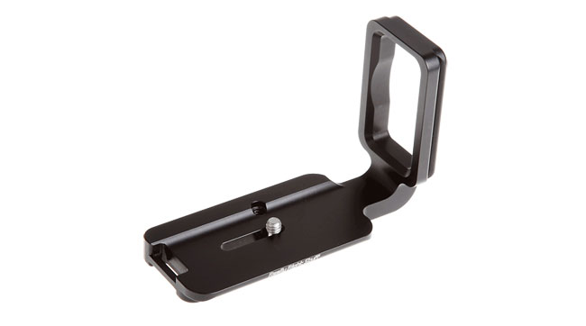 L bracket from Really Right Stuff for Nikon D700 camera 