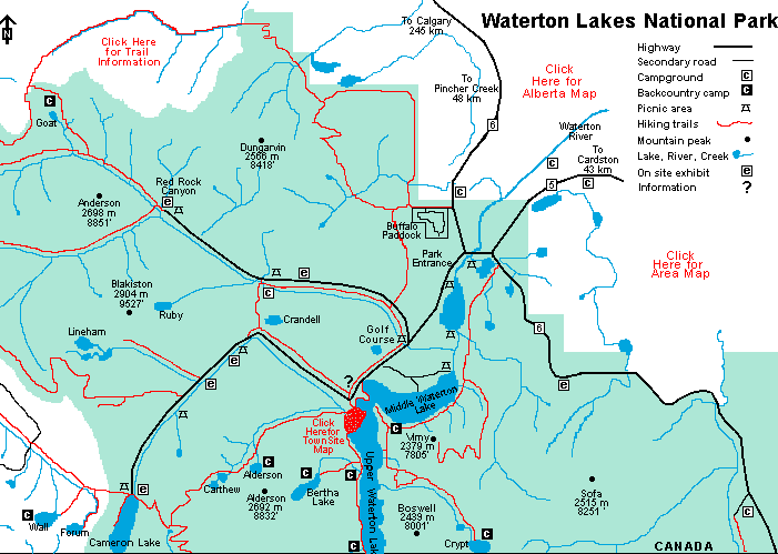 Waterton map 
